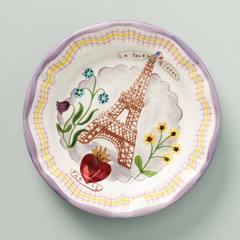 Nathalie Lete Charmante Dinner Plate